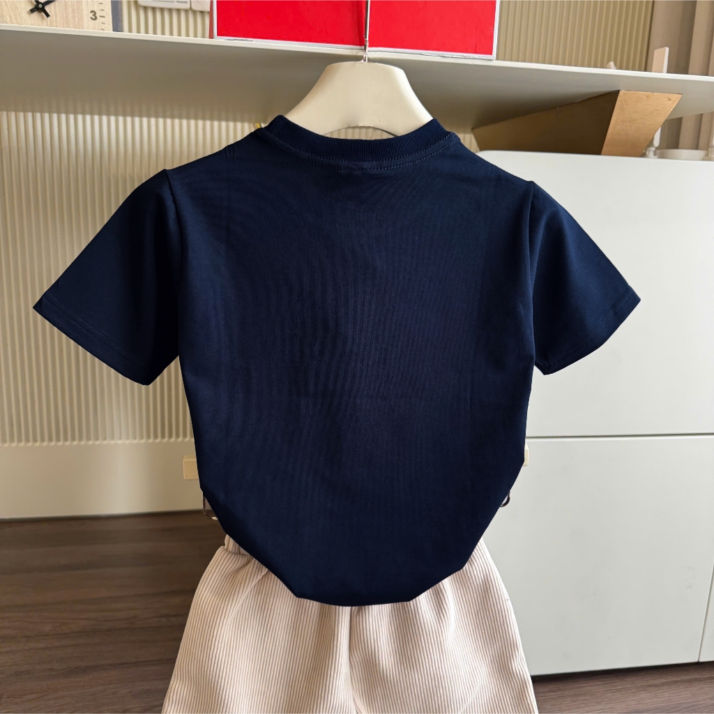 Áo Thun Trẻ Em Mirage Voi Vẽ Đáng Yêu, Chất 100% Cotton Cao Cấp, Có Kèm Hình Thật.