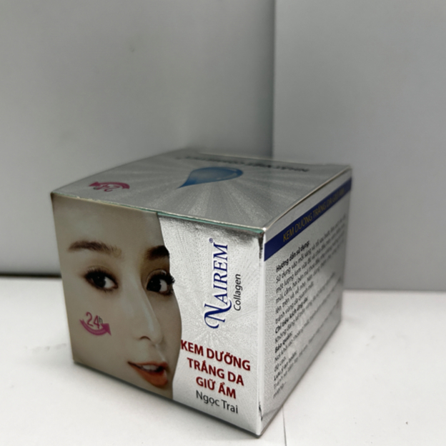 Kem Face Nairem [Bạc-Xanh Dương] - Dưỡng Trắng Không Ăn Nắng, Khóa Ẩm Căng Mướt 8g