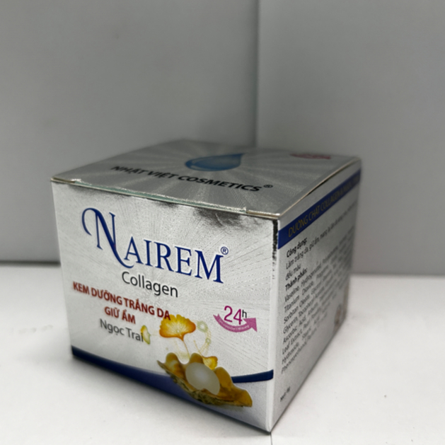 Kem Face Nairem [Bạc-Xanh Dương] - Dưỡng Trắng Không Ăn Nắng, Khóa Ẩm Căng Mướt 8g