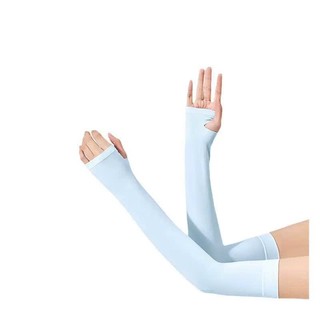 Ống Tay Gang Tay Chống Nắng mùa hè dài chống tia UV , UPF 50+ , vải thun lụa mát lạnh thoáng khí cao cấp RED_STORE