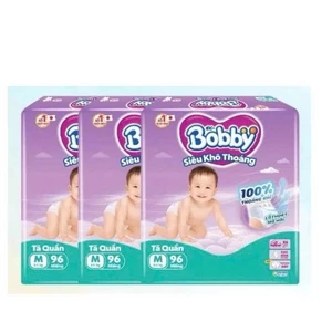 Tã Bỉm Quần Bobby ULTRA+ Siêu Tiết Kiệm M96/L88/XL74/XL76/XXL68/XXL70 (Quà Tặng Giới Hạn)