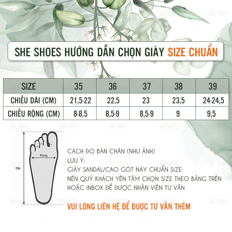 SANDAL đúc đế 12p TRENDY gót vuông da PU cao cấp basic VIE (NEW ARRIVAL), độc quyền bởi SHE SHOES - GC12002 | BigBuy360 - bigbuy360.vn