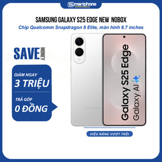 Điện Thoại Samsung Galaxy S25 Edge (12GB/256GB) New Nobox, Chip Qualcomm Snapdragon 8 Elite - Bảo Hành 6 Tháng Lỗi 1