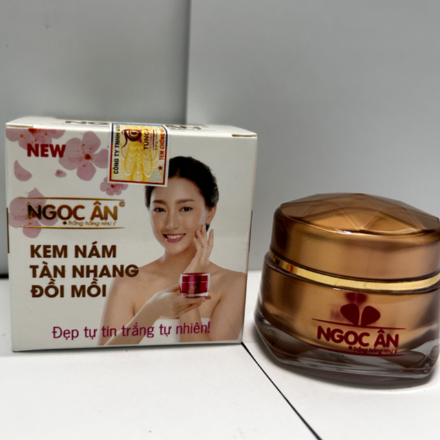 Kem Nám Ngọc Ân Ngọc Trai Collagen [Trắng-Nâu] - Mờ Tàn Nhang Đồi Mồi 10g