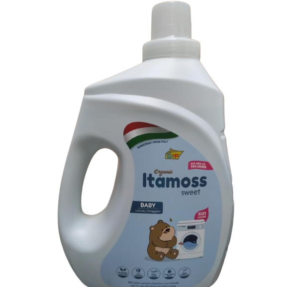 [XẢ HÀNG] Nước giặt xả 2in1 ITAMOSS thảo mộc hương nước hoa lưu hương lâu – 4 can/Thùng 12.8kg – Date tháng 04-2027