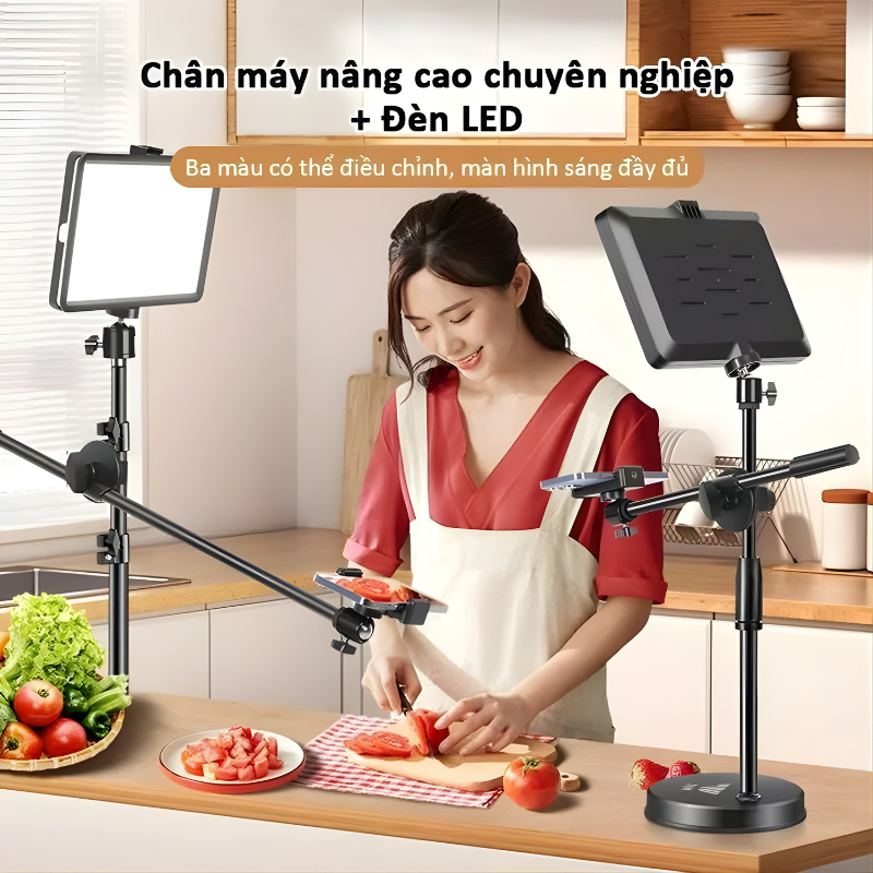 Đèn Livestream Để Bàn Quay Video Chụp Ảnh Sản Phẩm Chuyên Nghiệp Cải Thiện Ánh Sáng Hiệu Quả