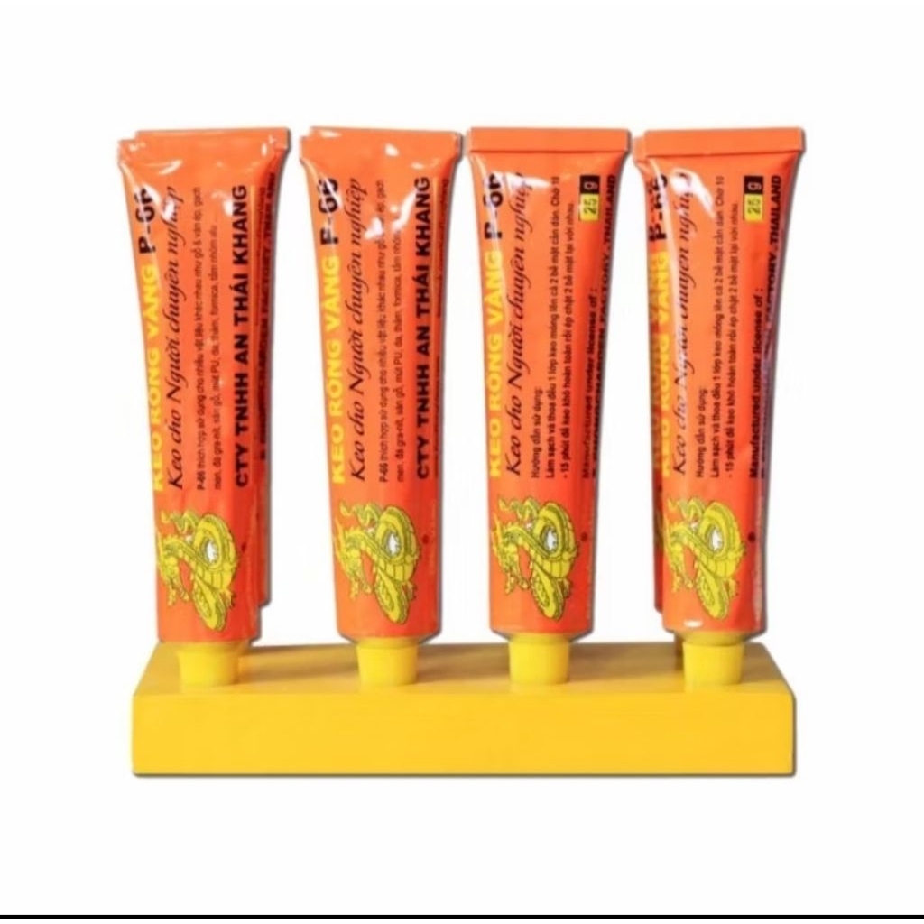 Kéo dán đa năng Rồng Vàng P66( keo con rồng) combo 2tuyp