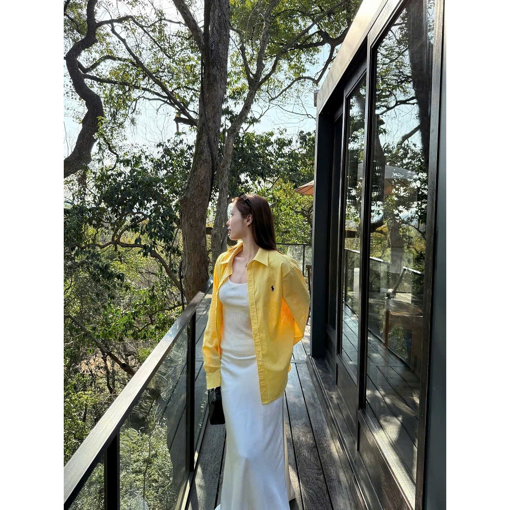 𝗥𝗮𝗽 3 𝗟𝗶𝗻𝗲𝗻 - |BEELY| - Áo sơ mi Linen thêu ngựa