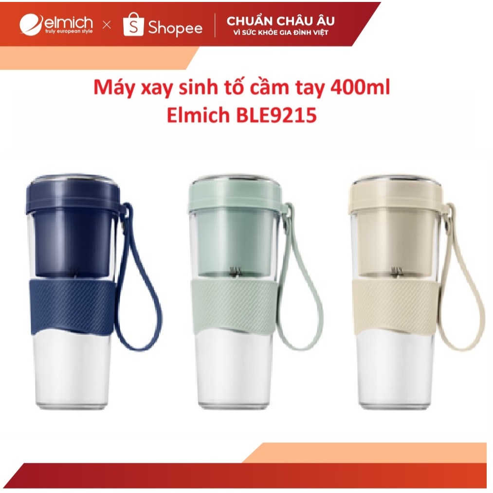 SVIP - Máy xay sinh tố cầm tay Elmich BLE9215 dung tích 400ml