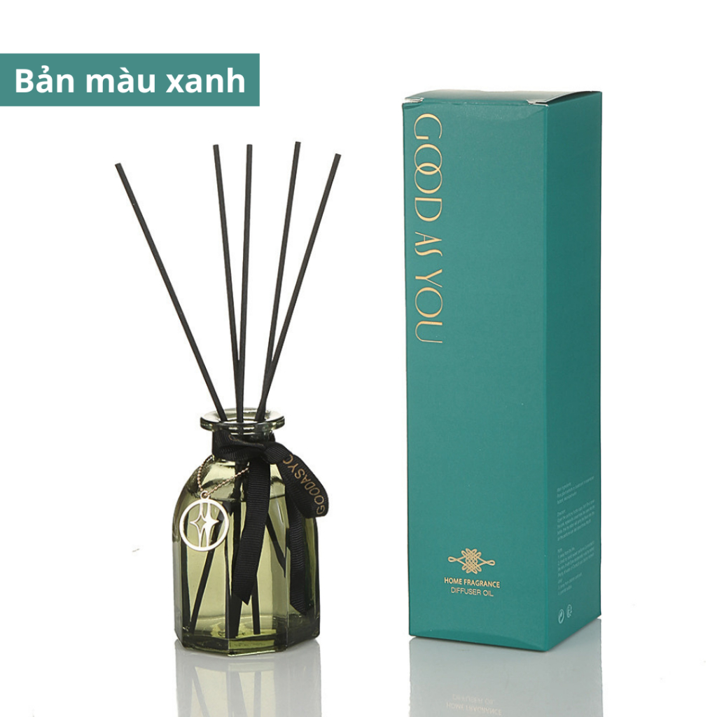 Tinh Dầu Thơm Phòng Thiên Nhiên Varomas Bản Sang Trọng TẶNG Que Gỗ Tự Khuếch Tán Thanh Lọc Khử Mùi Không Khí KT23 120ML