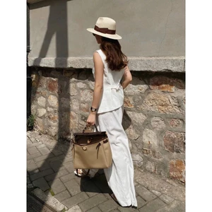 𝗠𝗲𝗼 𝗦𝗲𝘁 𝗟𝗶𝗻𝗲𝗻- | BEELY | Set Linen áo gile + quần dài