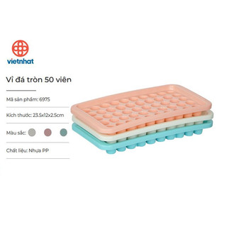 Khay đá, khay làm đá, khay làm đá 50v, 33v, 16v, 9v, 8v  viên nhỏ nhựa Việt Nhật - 6932, 6933, 6934, 6975, 6976, 6977