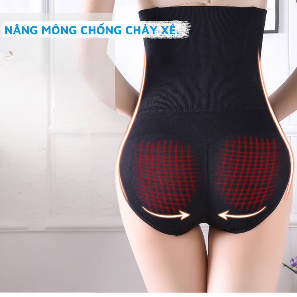Quần gen định hình nịt bụng dưới gom mỡ nâng mông siết eo, quần gen bụng cotton co giãn ZANABRA N201
