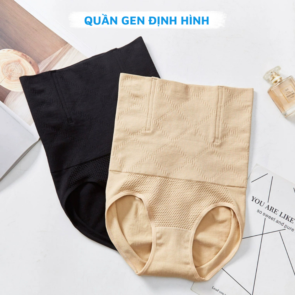Quần gen định hình nịt bụng dưới gom mỡ nâng mông siết eo, quần gen bụng cotton co giãn ZANABRA N201