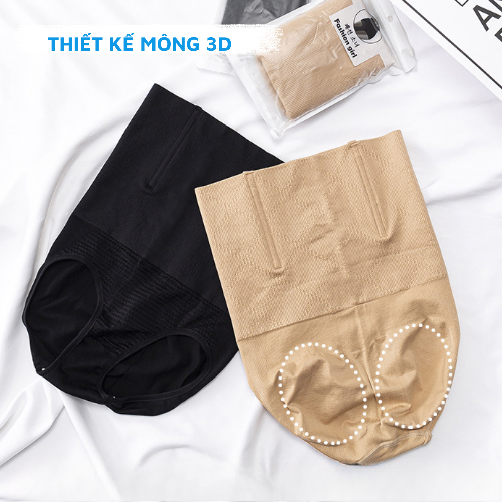 Quần gen định hình nịt bụng dưới gom mỡ nâng mông siết eo, quần gen bụng cotton co giãn ZANABRA N201