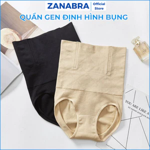 Quần gen định hình nịt bụng dưới gom mỡ nâng mông siết eo, quần gen bụng cotton co giãn ZANABRA N201