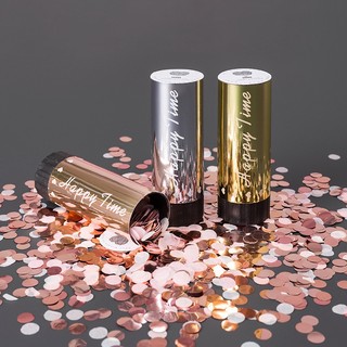 Phụt Giấy Mini Confetti phụ kiện cho Tiệc sinh nhật, tiệc cưới, Kỷ yếu, sự kiện