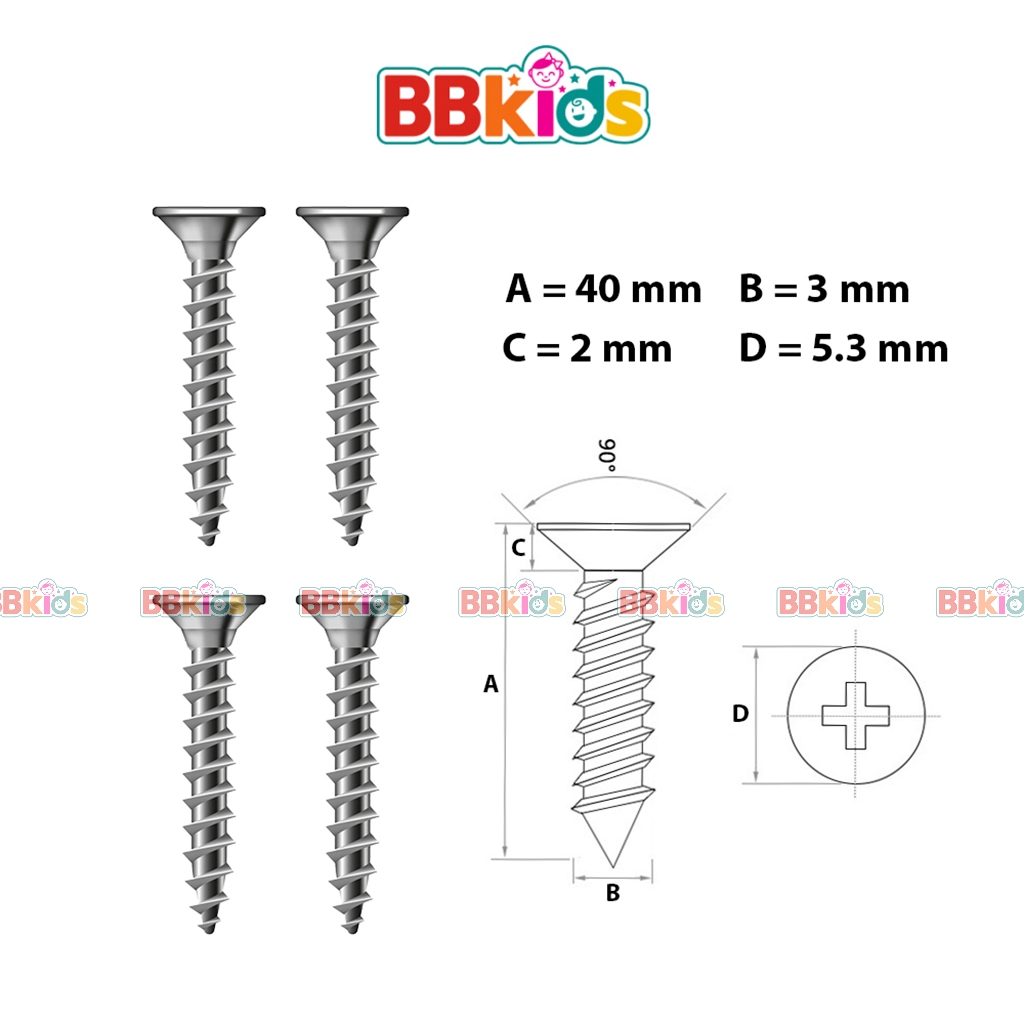 Móc Treo Giỏ Hoa Ngoài Trời, Móc Treo Trần, Treo Đèn Trang Trí, Treo Nội Thất, Chất Liệu Inox 304 - BB003