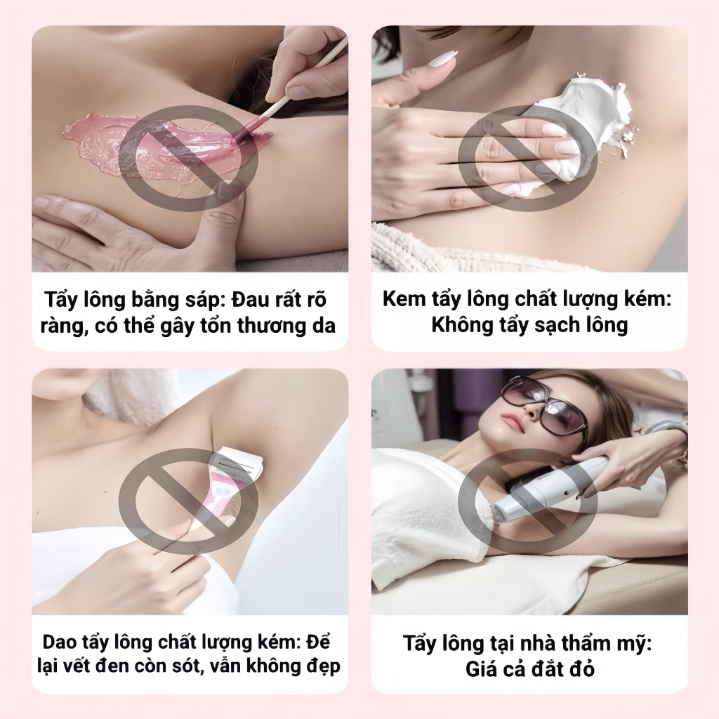 Máy Cạo Lông Điện 2 Đầu HYUNDAI - Cạo Toàn Thân, Chống Nước, Pin Sạc, An Toàn Nam Nữ