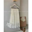 TRIANGLE - BeU Skirt (Cân nhắc kỹ, returned is not welcomed) Chân váy voan dáng dài style Hàn Quốc 2 lớp dễ mặc