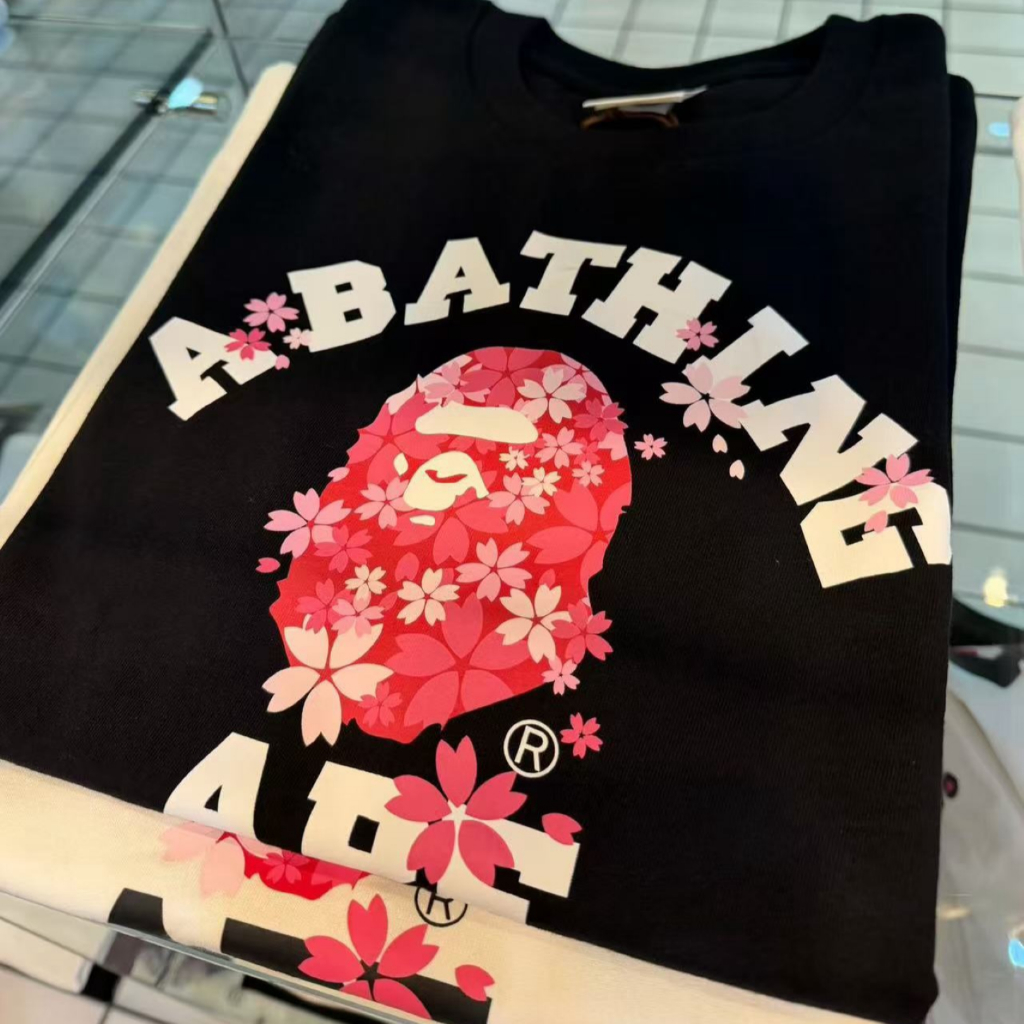 [Full Tag] Áo Thun BAPE Head Graphic - 100% Cotton 250GSM Raven Studio Cao Cấp