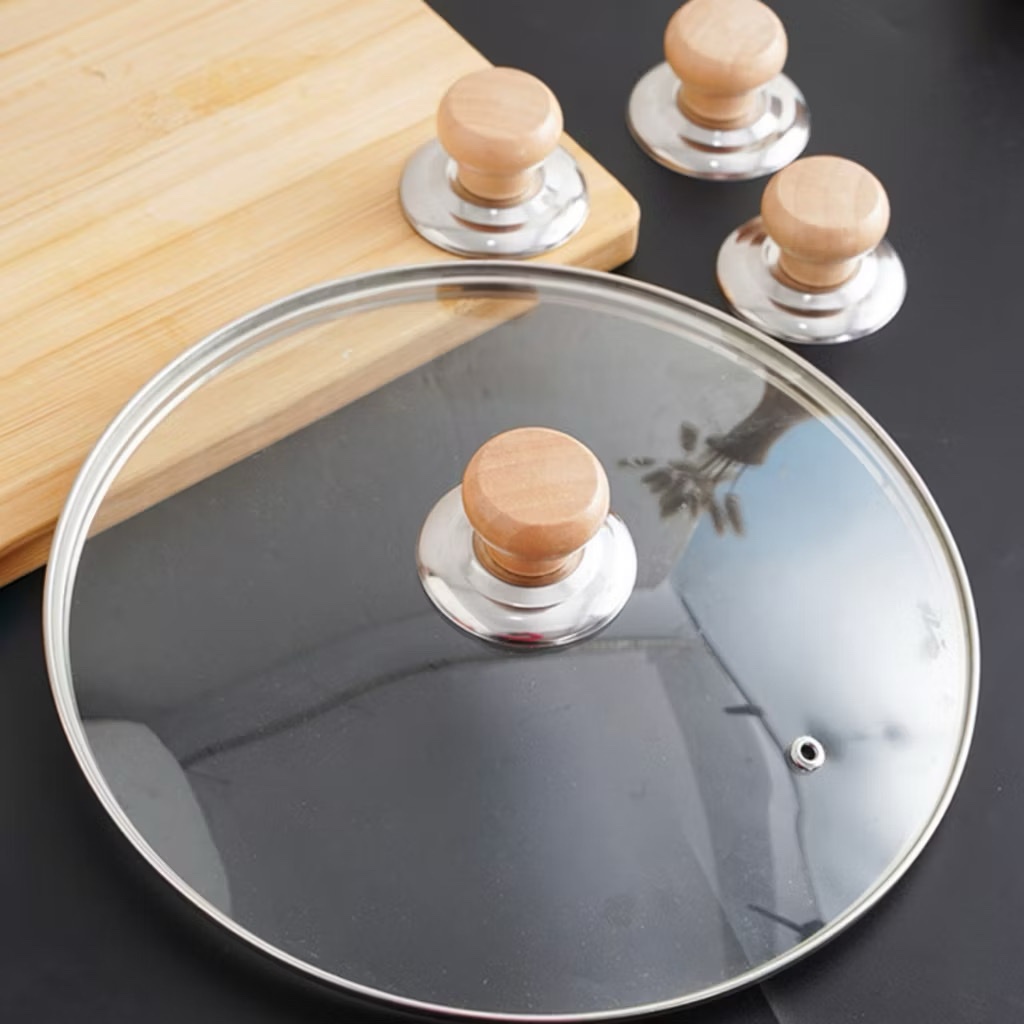 Combo 3 - 6 núm tay cầm nắp nồi chống bỏng đa năng ,núm cầm thay thế cho nắp vung nồi xoong chảo.