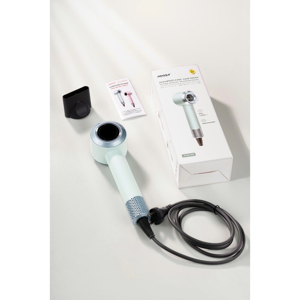 K89_ Máy Sấy Tóc Ion Âm High Speed Jidosa JD-HD1400 Giao Màu Ngẫu Nhiên