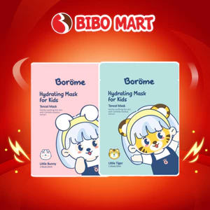 Mặt Nạ Dưỡng Ẩm Borome Hình Động Vật Đáng Yêu Cho Bé Trên 3 Tuổi - Bibo Mart