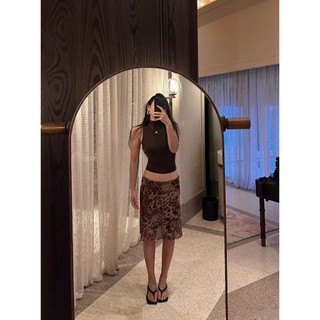 Chân váy Sienna Leopard Sheer M563