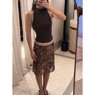 Chân váy Sienna Leopard Sheer M563