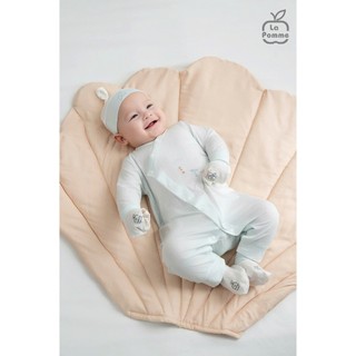 La pomme SS26.T4.1 BST sơ sinh La Pomme đại dương diệu kỳ - xanh cho bé nb-3m