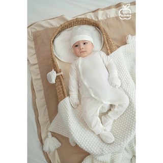 La pomme SS26.T4.1 BST sơ sinh La Pomme đại dương diệu kỳ - xanh cho bé nb-3m