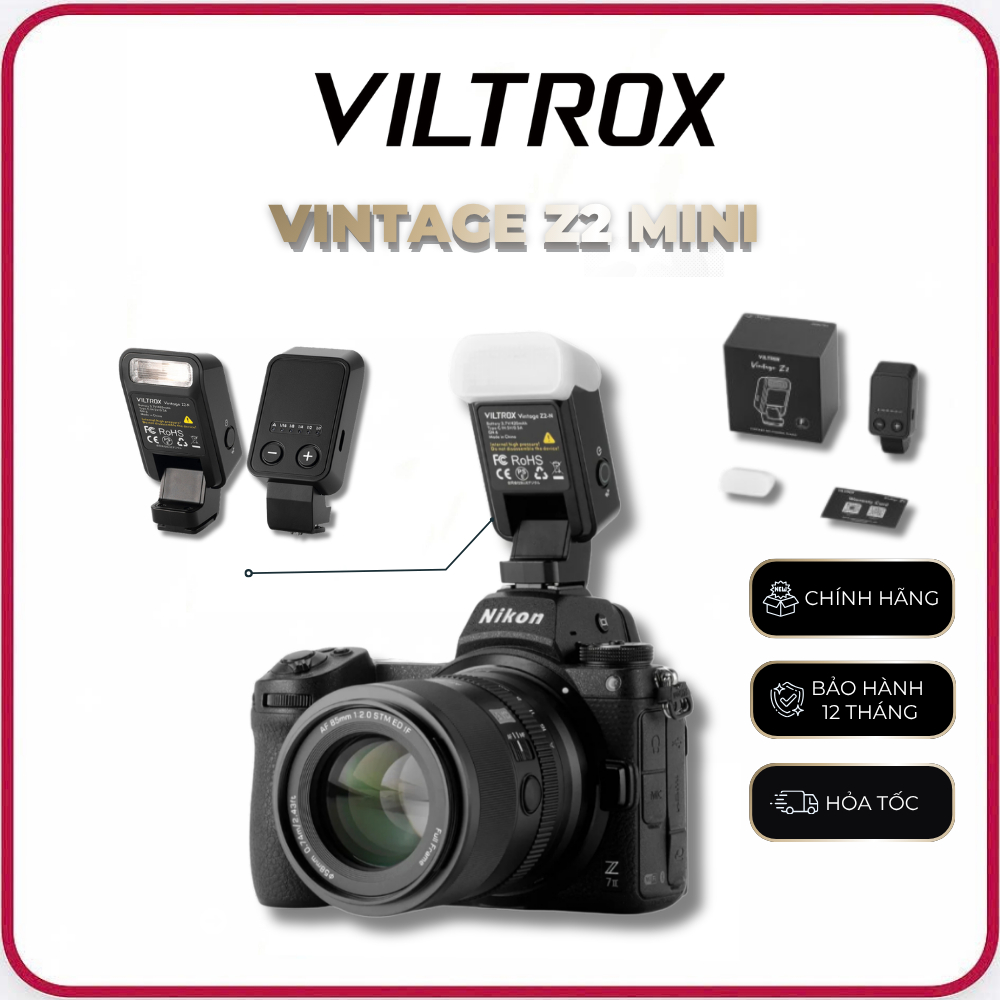 Đèn flash Viltrox Vintage Z2 Mini