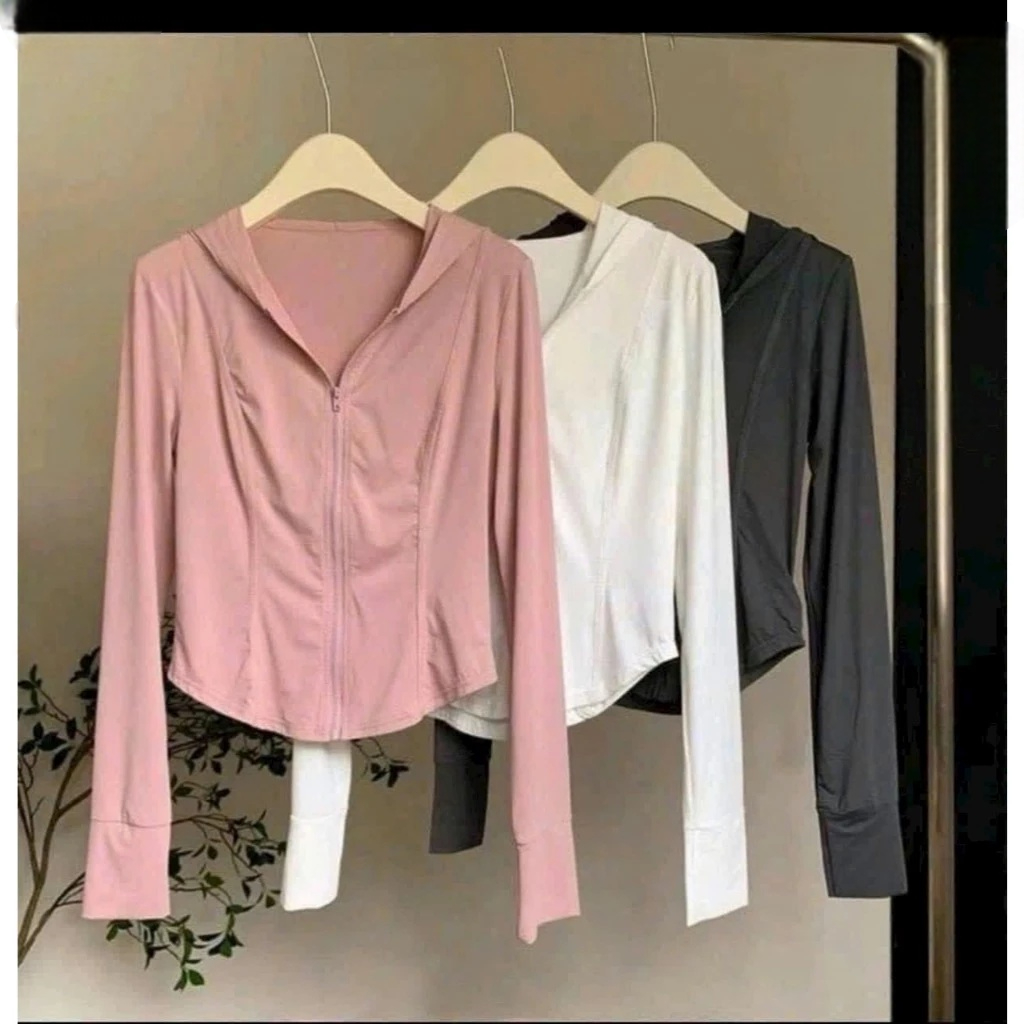 [Peinn] Áo Chống Nắng Nữ, Áo Khoác Chống Nắng Chống Tia Cực Tím UPF 50+ Chất Lụa Băng Ôm Body ACN01
