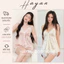 HT145a Bộ ngủ 2s sexy hoạ tiết nơ kèm ĐỆM LÓT,đồ ngủ lụa cao cấp xẻ v1 tôn dáng HT145a MÚT