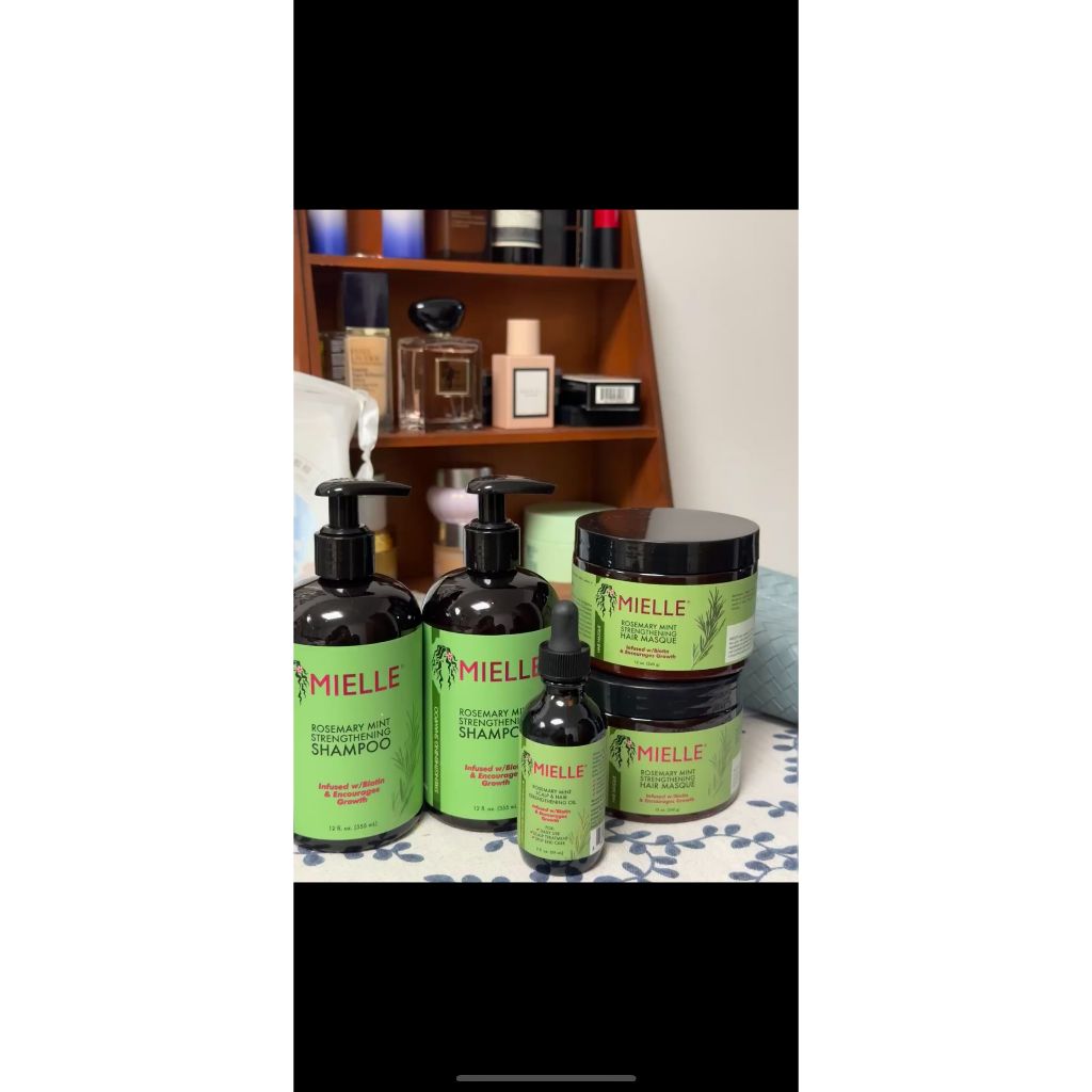 Mielle Rosemary Mint 59ml chính hãng chất lượng cao, dưỡng tóc từ gốc đến ngọn, làm tóc khỏe đẹp mỗi ngày