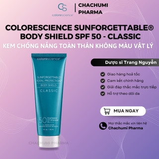Kem Chống Nắng Toàn Thân Không Màu Vật Lý Colorescience Sunforgettable® Total Protection Body Shield SPF 50 - Classic