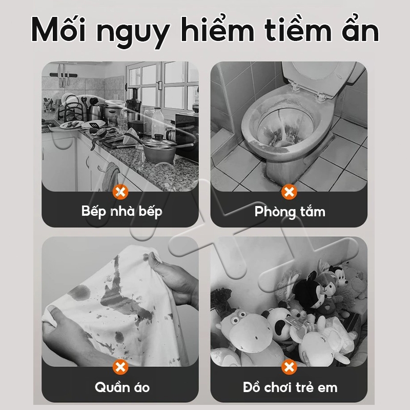 TIXX Máy làm sạch hơi nước nóng đa năng 850ml làm sạch ô tô nhà bếp tẩy dầu mỡ Hơi nước 120°C