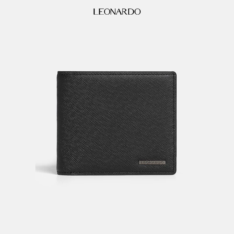Ví da nam Leonardo Ví Mercury RFID Blocking da Taiga chống sóng RFID bảo mật bền đẹp dùng hằng ngày — ảnh 1