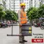Thang rút đơn cao 2.7M - 5.9M thép Carbon chịu tải FUJIHOME Nhập Khẩu, thang rút chữ I khoá chốt an toàn chân chống trơn