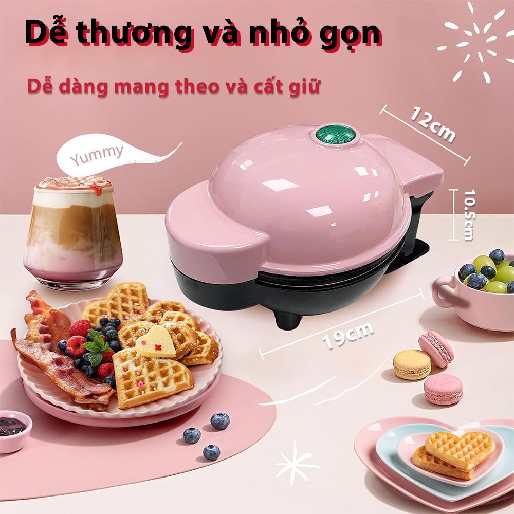 Máy Làm Bánh Waffle Que 350W Máy Nướng Bánh Mini Máy Nướng Bánh Mì Gia đình Máy Nướng