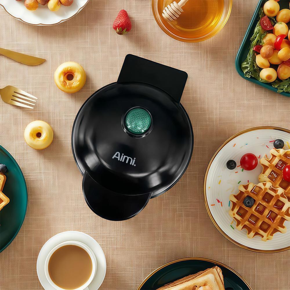 Máy Làm Bánh Waffle Que 350W Máy Nướng Bánh Mini Máy Nướng Bánh Mì Gia đình Máy Nướng