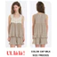 Ullala Pajamas Endler Bộ ngủ mặc nhà nữ ngắn tay Freesize