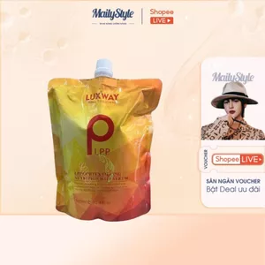 V703_ Combo (01 Túi vàng 900ml) E24 Kem hấp ủ Collagen LPP Cortex Filling Nutrition Hair + (01 Hộp nhỏ 30 viên) C235