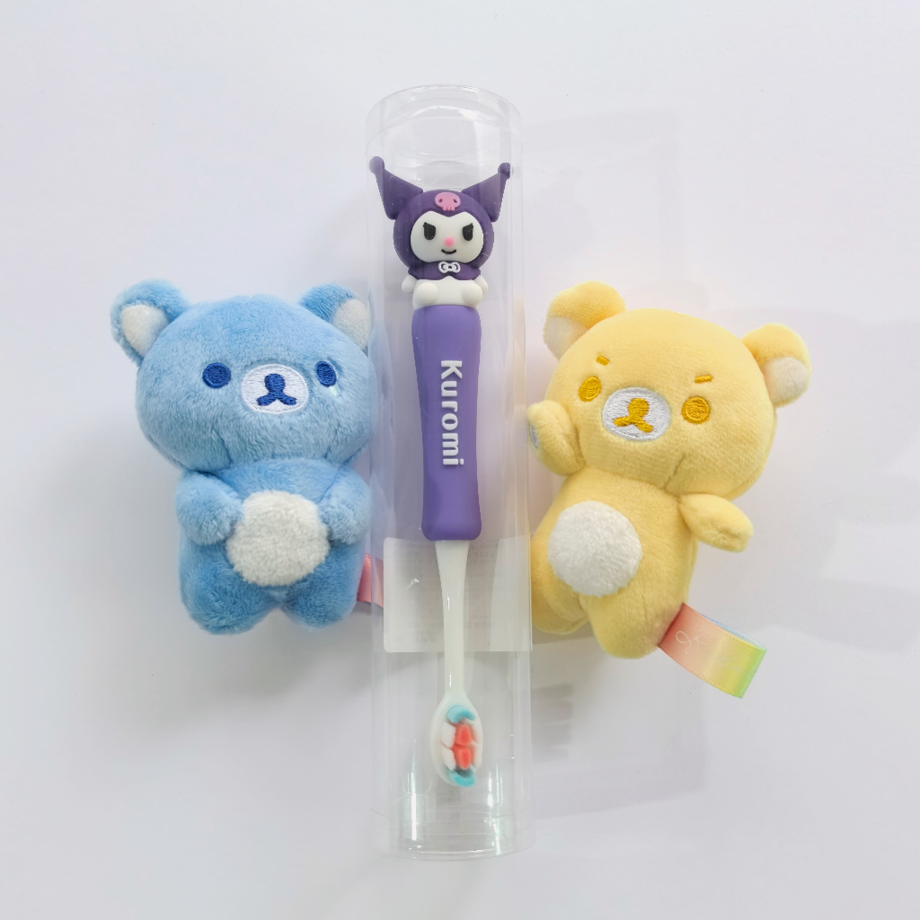 Bàn chải đánh răng trẻ em Sanrio dễ thương, lông mềm, dành cho trẻ từ 3 đến 6 tuổi đến 12 tuổi.