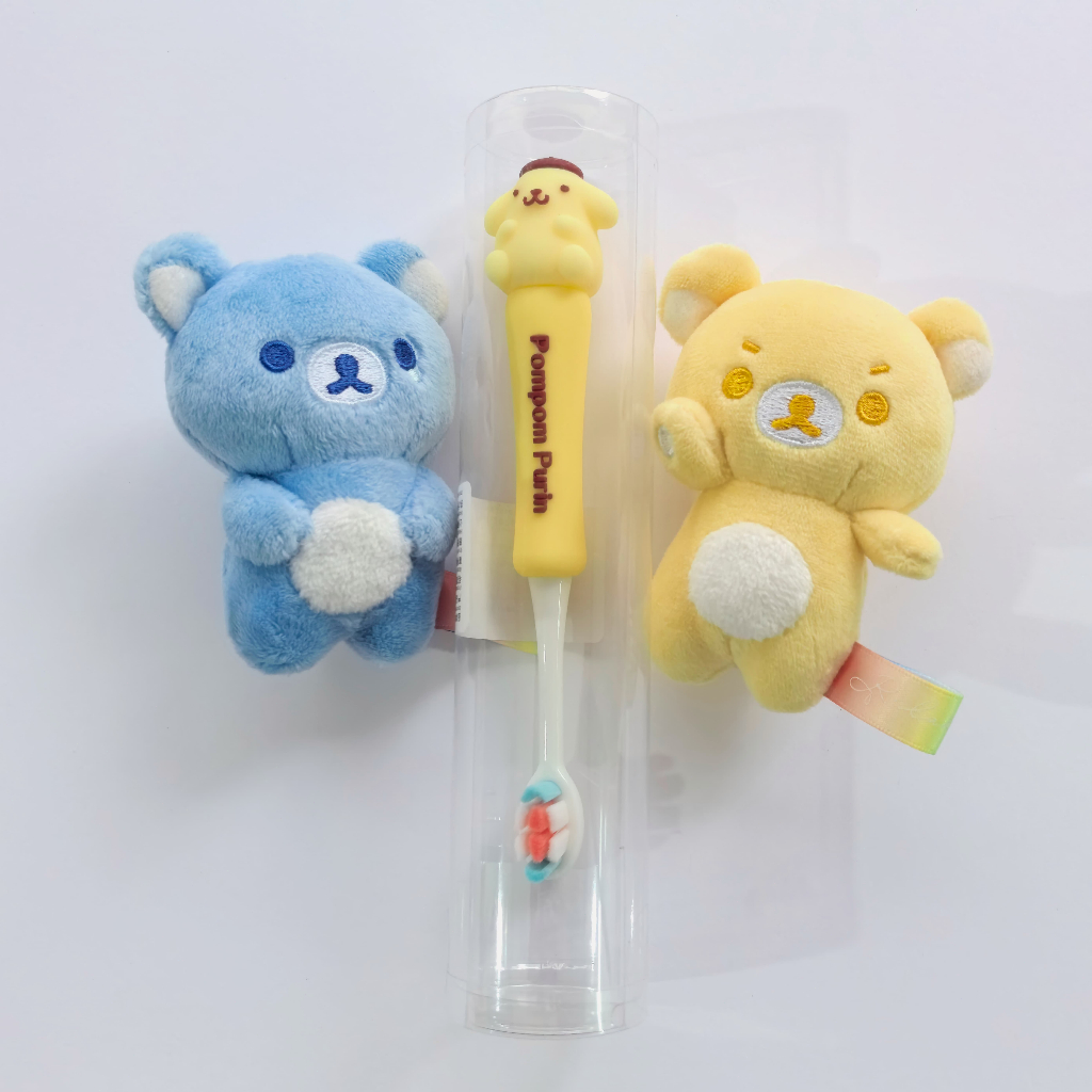 Bàn chải đánh răng trẻ em Sanrio dễ thương, lông mềm, dành cho trẻ từ 3 đến 6 tuổi đến 12 tuổi.