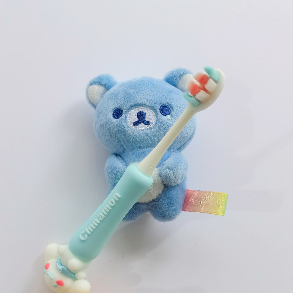 Bàn chải đánh răng trẻ em Sanrio dễ thương, lông mềm, dành cho trẻ từ 3 đến 6 tuổi đến 12 tuổi.