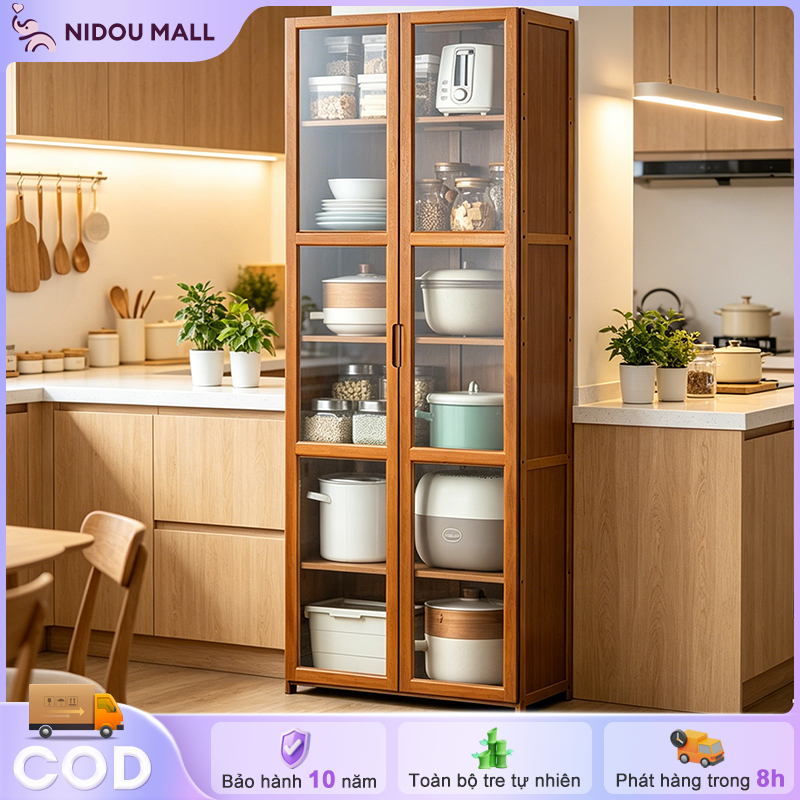 Tủ Bếp Tiết Kiệm Diện Tích Tối Đa Cho Căn Bếp Nhỏ Giải Pháp Lưu Trữ Thông Minh Mọi Đồ Đạc