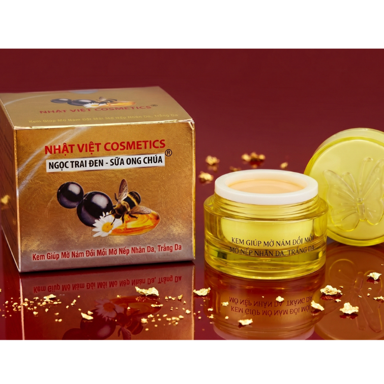 Kem Face Nhật Việt V1 [Vàng Xám] - Dưỡng Da Sáng Hồng, Tươi Trẻ, Đều Màu 6g