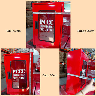 Tủ cc trong nhà,tủ vách tường, tủ đựng bình cc,đựng lăng phun,cuộn vòi 600x400x200